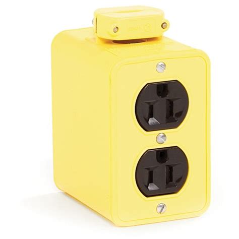 electrical boxes yellow|Woodhead 3080.